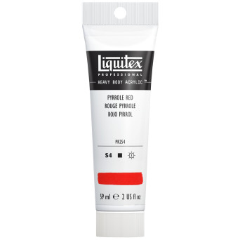 Farba akrylowa Heavy Body - Liquitex - Pyrrole Red, 59 ml