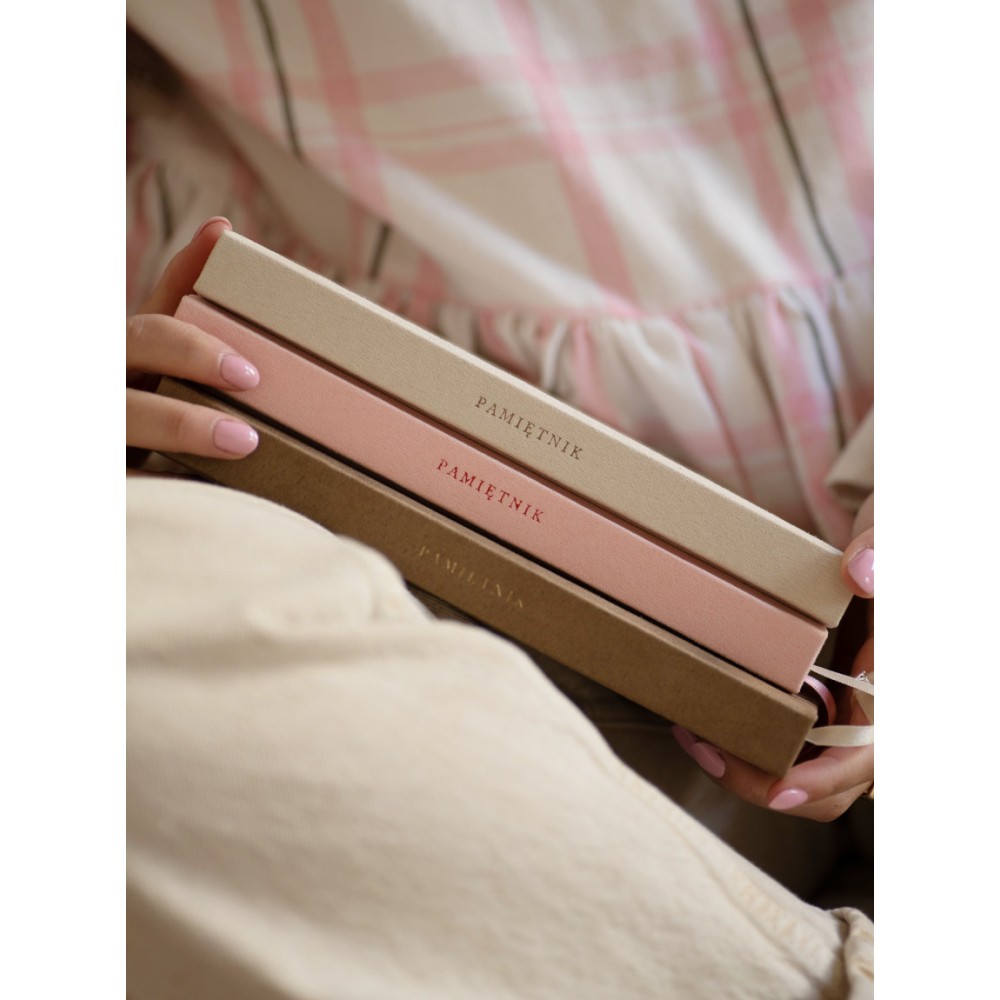 Diary 16 x 21 cm - Jaśnie plan - pink