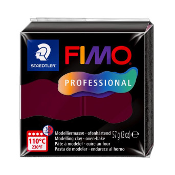 Fimo Professional modelling clay - Staedtler - Bordeaux, 57 g