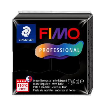 Fimo Professional modelling clay - Staedtler - Black, 57 g