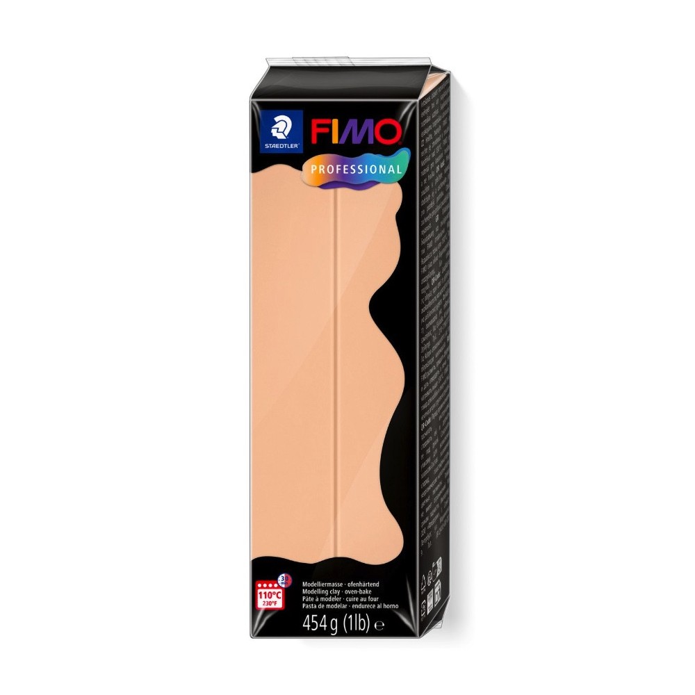 Masa termoutwardzalna Fimo Professional - Staedtler - brzoskwiniowa, 454 g