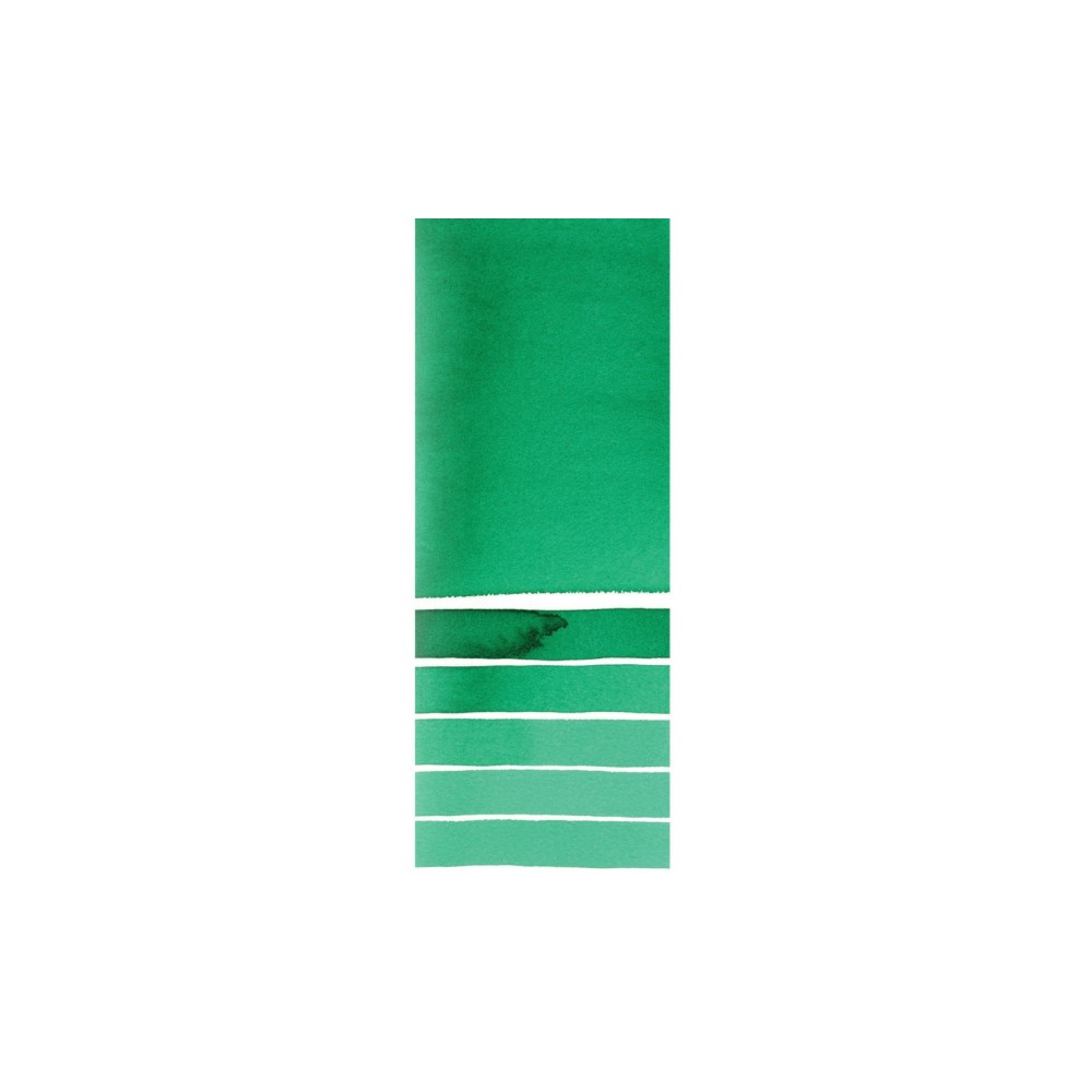 Extra Fine Watercolor paint half pan - Daniel Smith - Phthalo Green Blue Shade