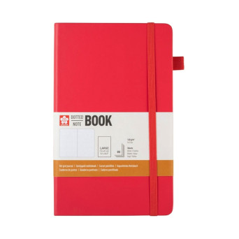 Dotted Notebook 13 x 21 cm - Sakura - Plum Blossom, hardcover, 140 g/m2