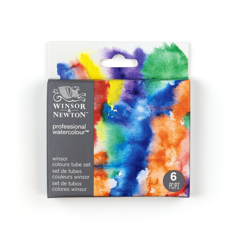 Professional Watercolor Winsor Set - Winsor & Newton - 6 x 5 ml