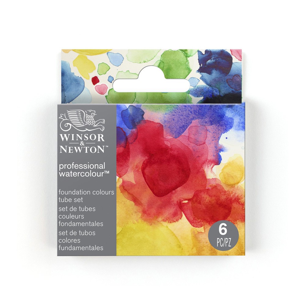 Professional Watercolor Foundation Set - Winsor & Newton - 6 x 5 ml