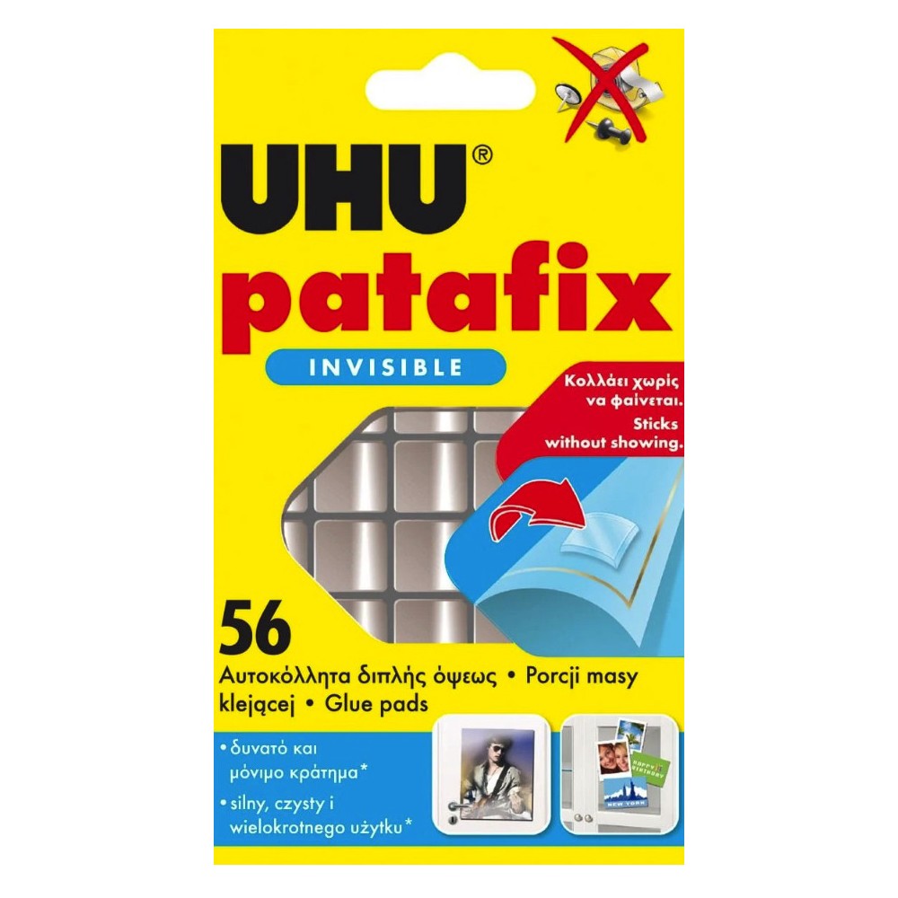 Masa mocująca Patafix Invisible - UHU - 56 szt.