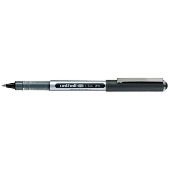 Pióro kulkowe Eye Micro Eco UB-150E - Uni - czarne, 0,3 mm