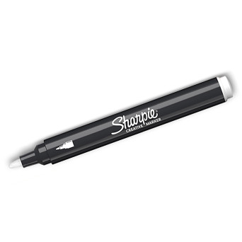 Marker akrylowy - Sharpie - White, 2,5 mm