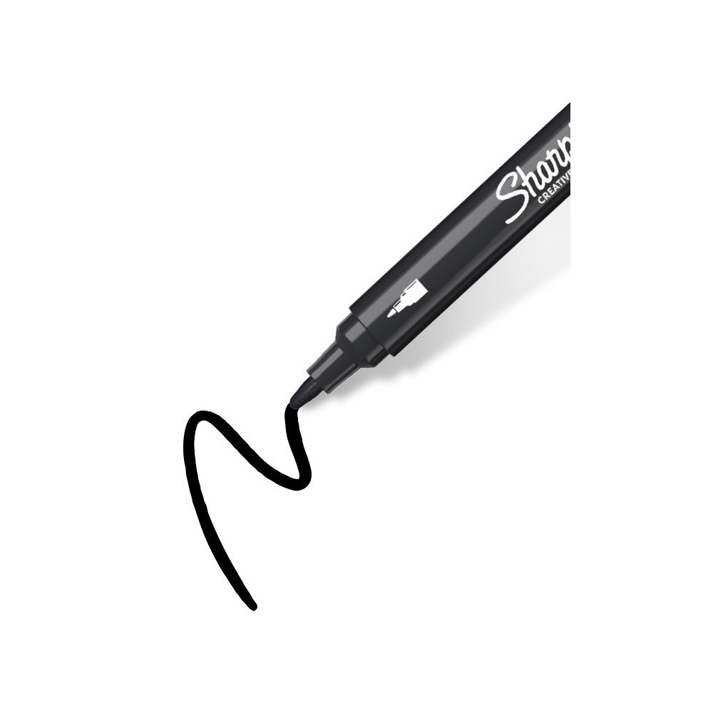 Water-based acrylic marker - Sharpie - Black, 2,5 mm