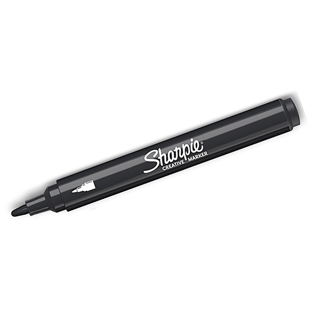 Water-based acrylic marker - Sharpie - Black, 2,5 mm