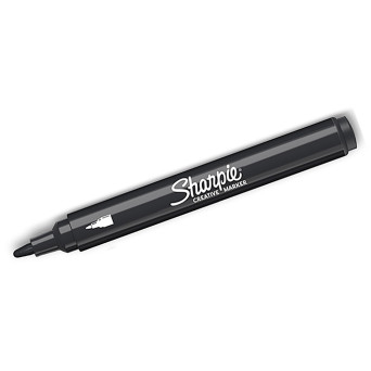 Water-based acrylic marker - Sharpie - Black, 2,5 mm