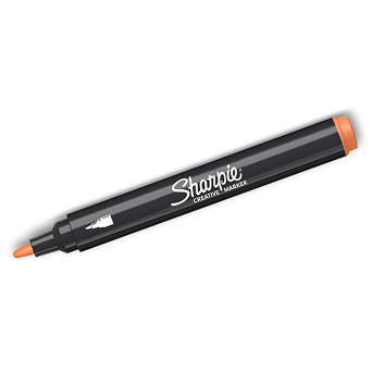 Marker akrylowy - Sharpie - Orange, 2,5 mm