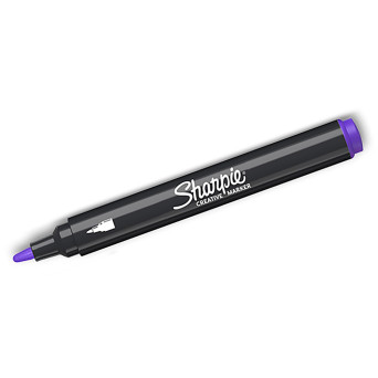 Water-based acrylic marker - Sharpie - Lilac, 2,5 mm