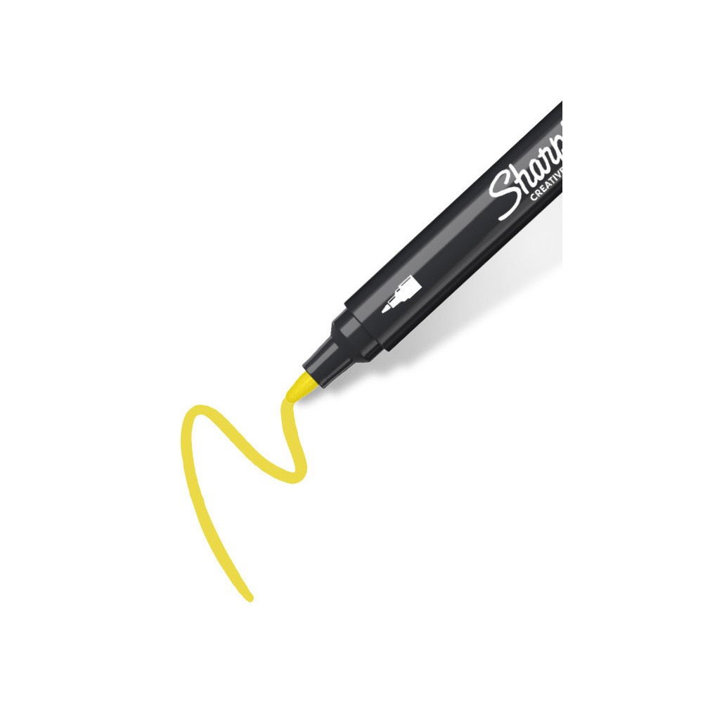 Water-based acrylic marker - Sharpie - Yellow, 2,5 mm