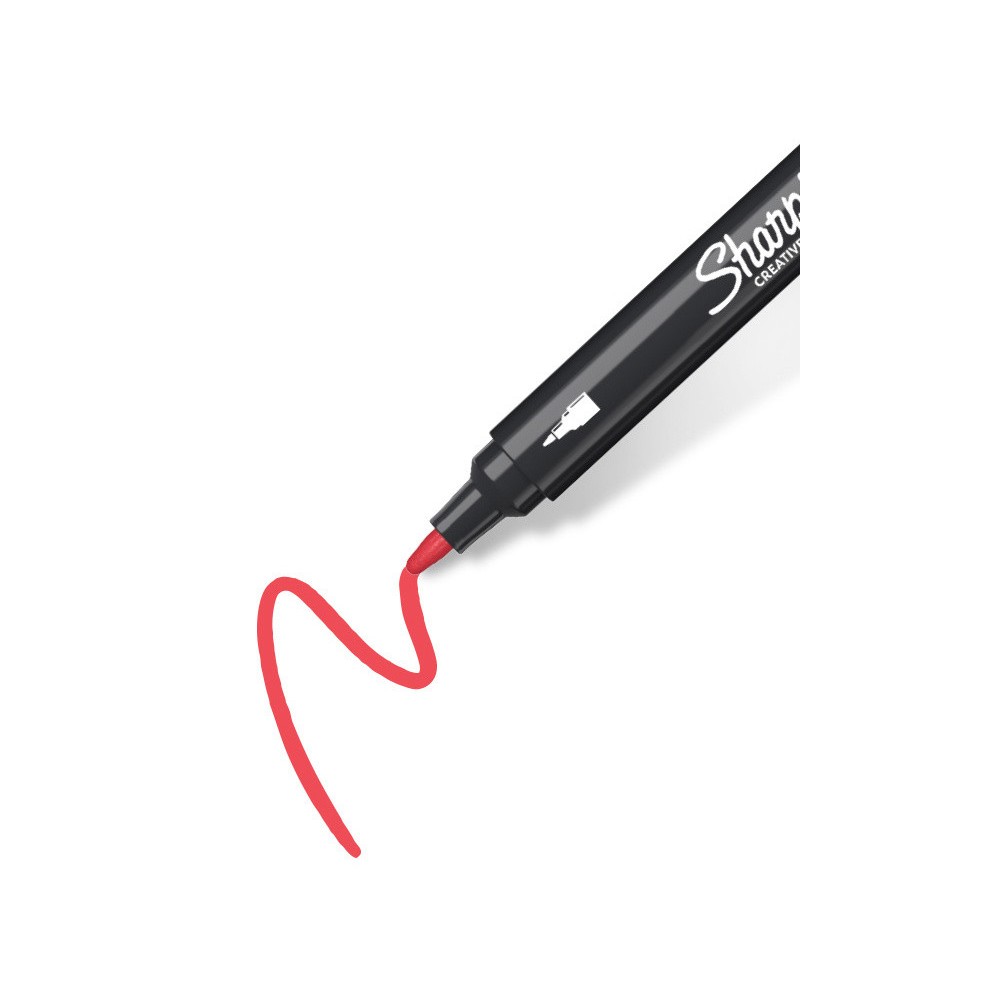 Water-based acrylic marker - Sharpie - Red, 2,5 mm