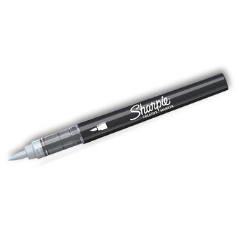 Water-based Brush acrylic marker - Sharpie - Cool Grey