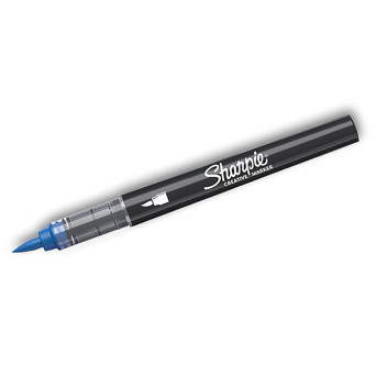 Water-based Brush acrylic marker - Sharpie - Blue