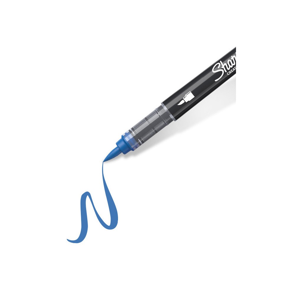 Water-based Brush acrylic marker - Sharpie - Blue