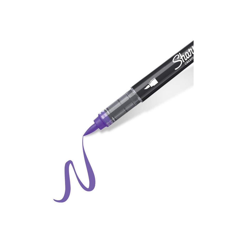 Marker akrylowy pędzelkowy Brush - Sharpie - Lilac