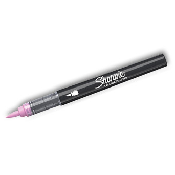 Water-based Brush acrylic marker - Sharpie - Rose Pink