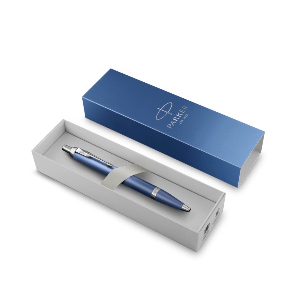 Ballpoint pen IM Rituals - Parker - Blue & Silver Trim