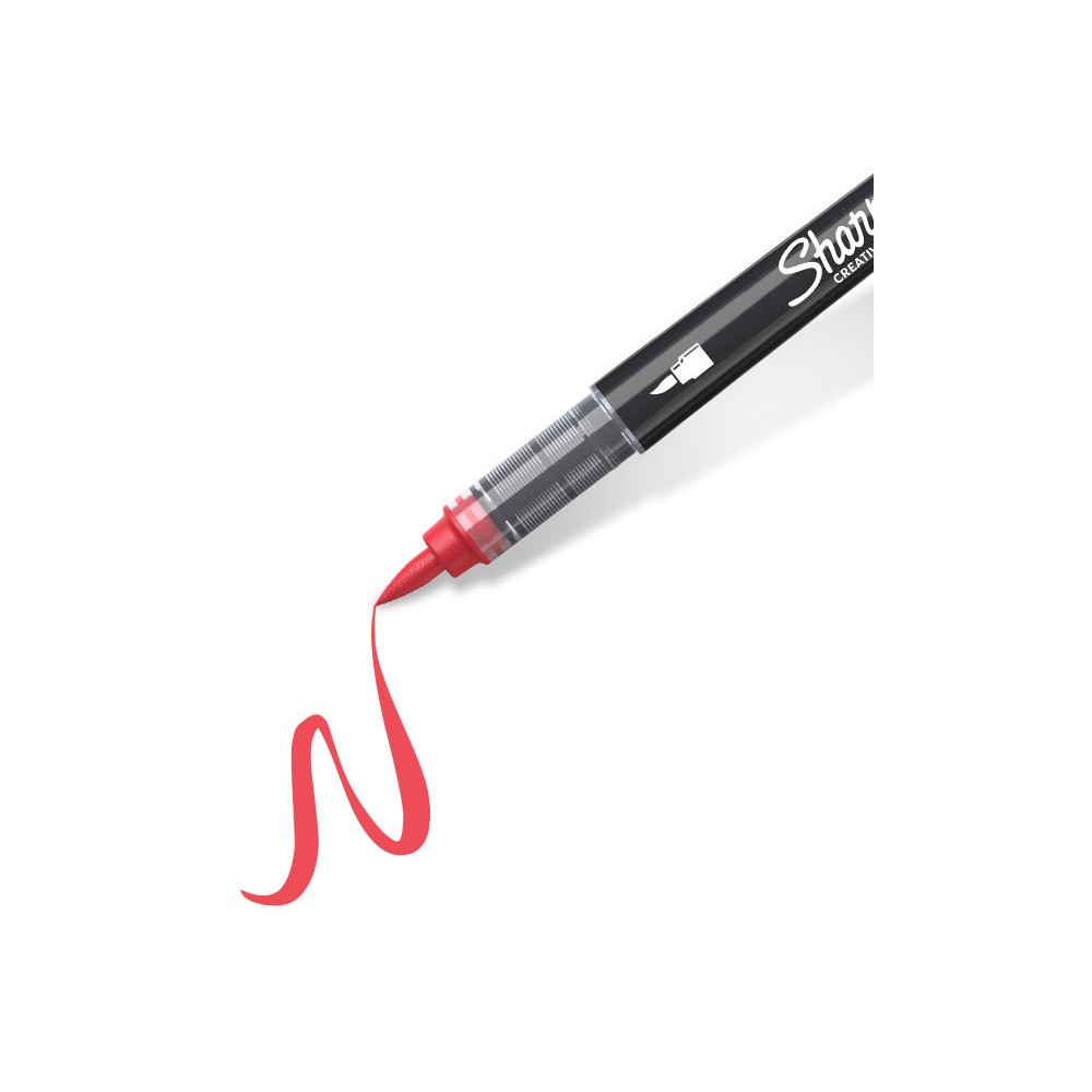 Set od water-based Brush acrylic markers - Sharpie - 12 pcs.