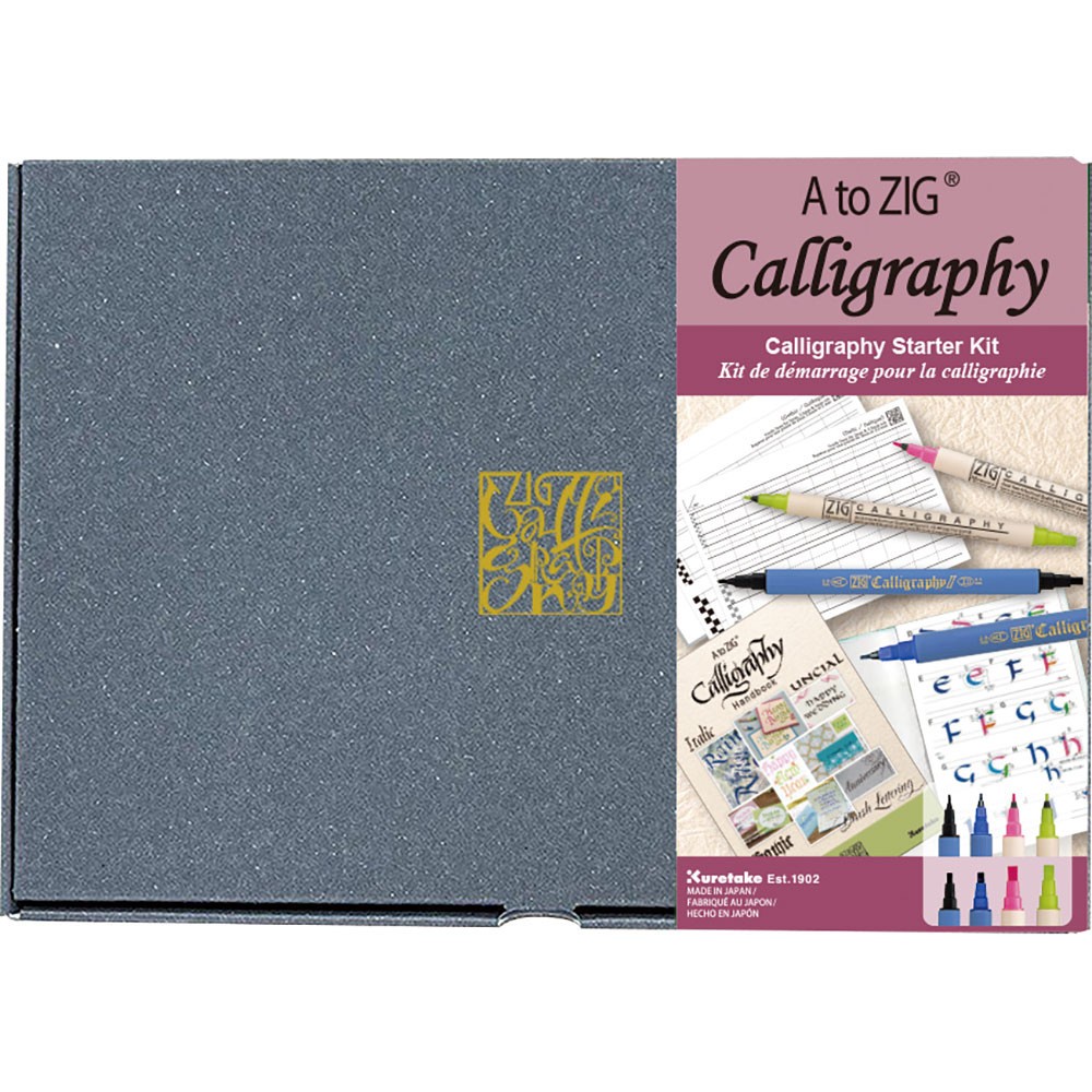 Zestaw do kaligrafii Zig Calligraphy Starter Set - Kuretake - 5 szt.