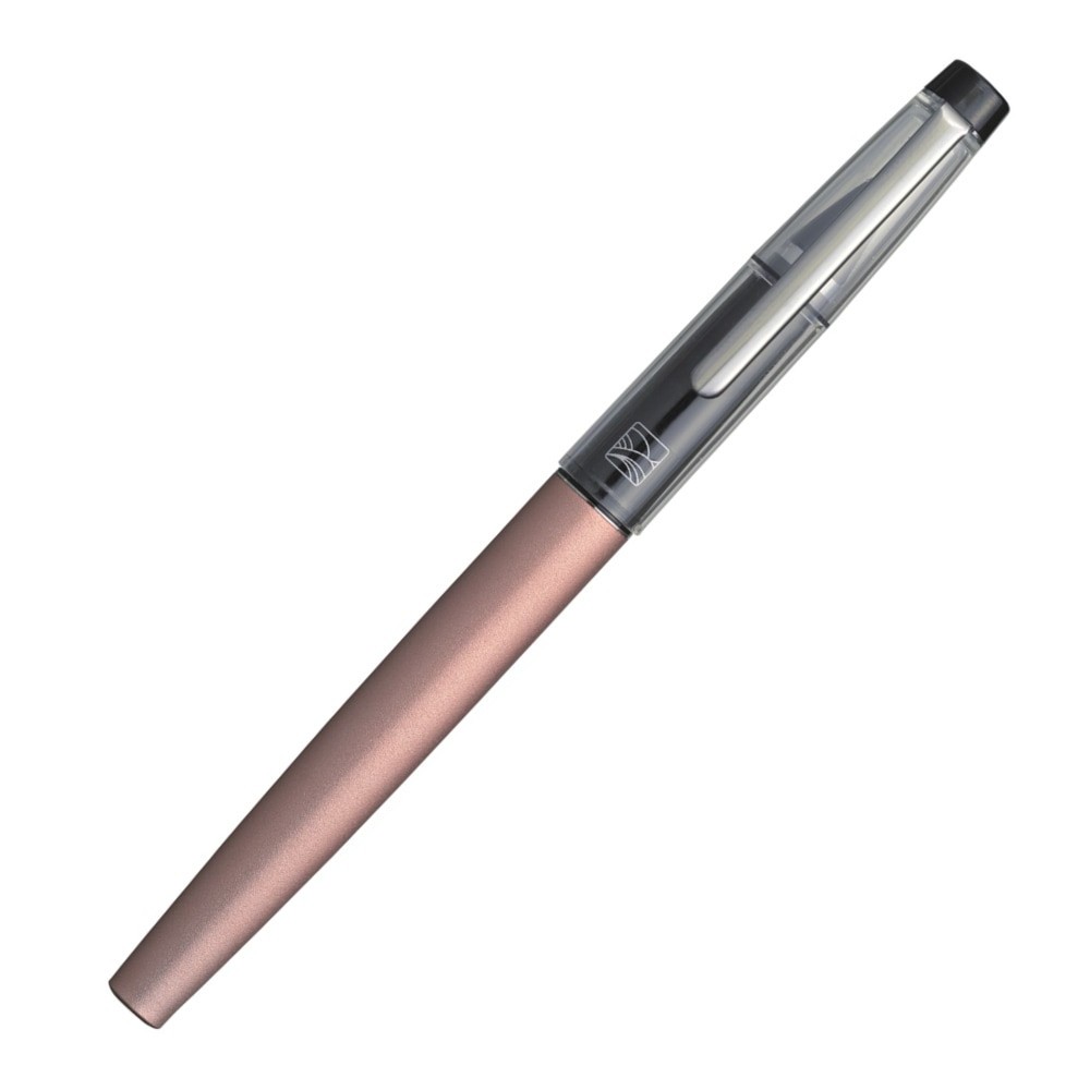 Pióro pędzelkowe do kaligrafii Mannen Mouhitsu - Kuretake - Pink Gold