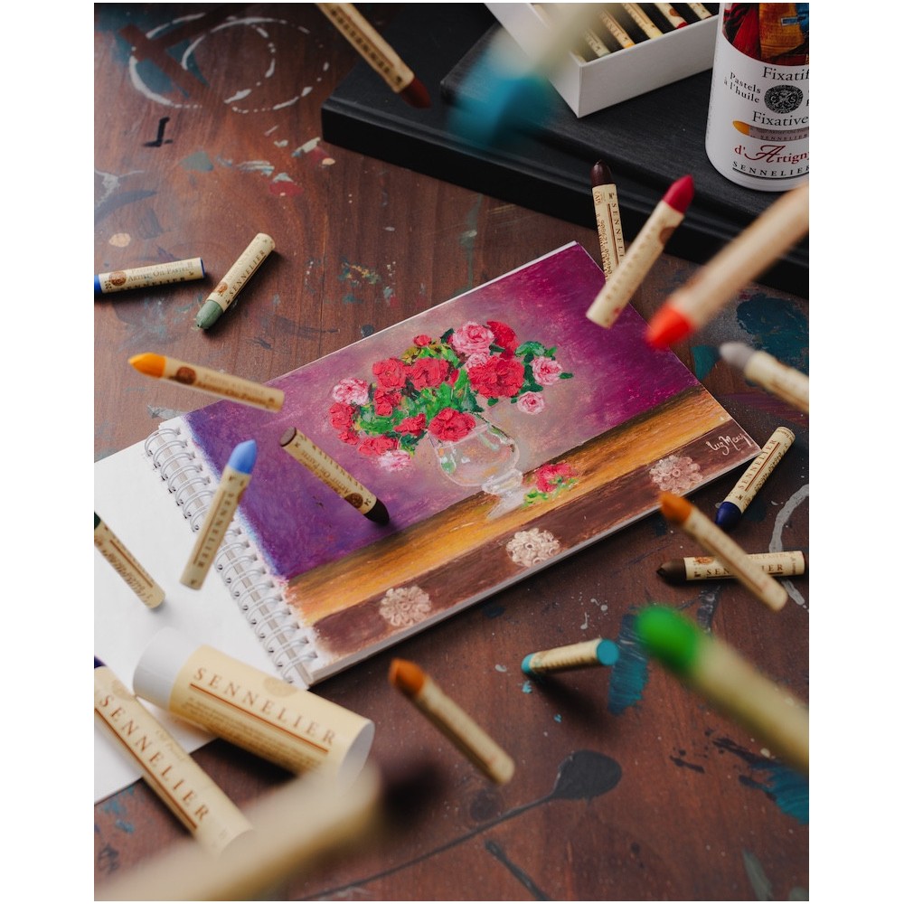 Artist' Oil Pastel - Sennelier - 242, Chrome Brown