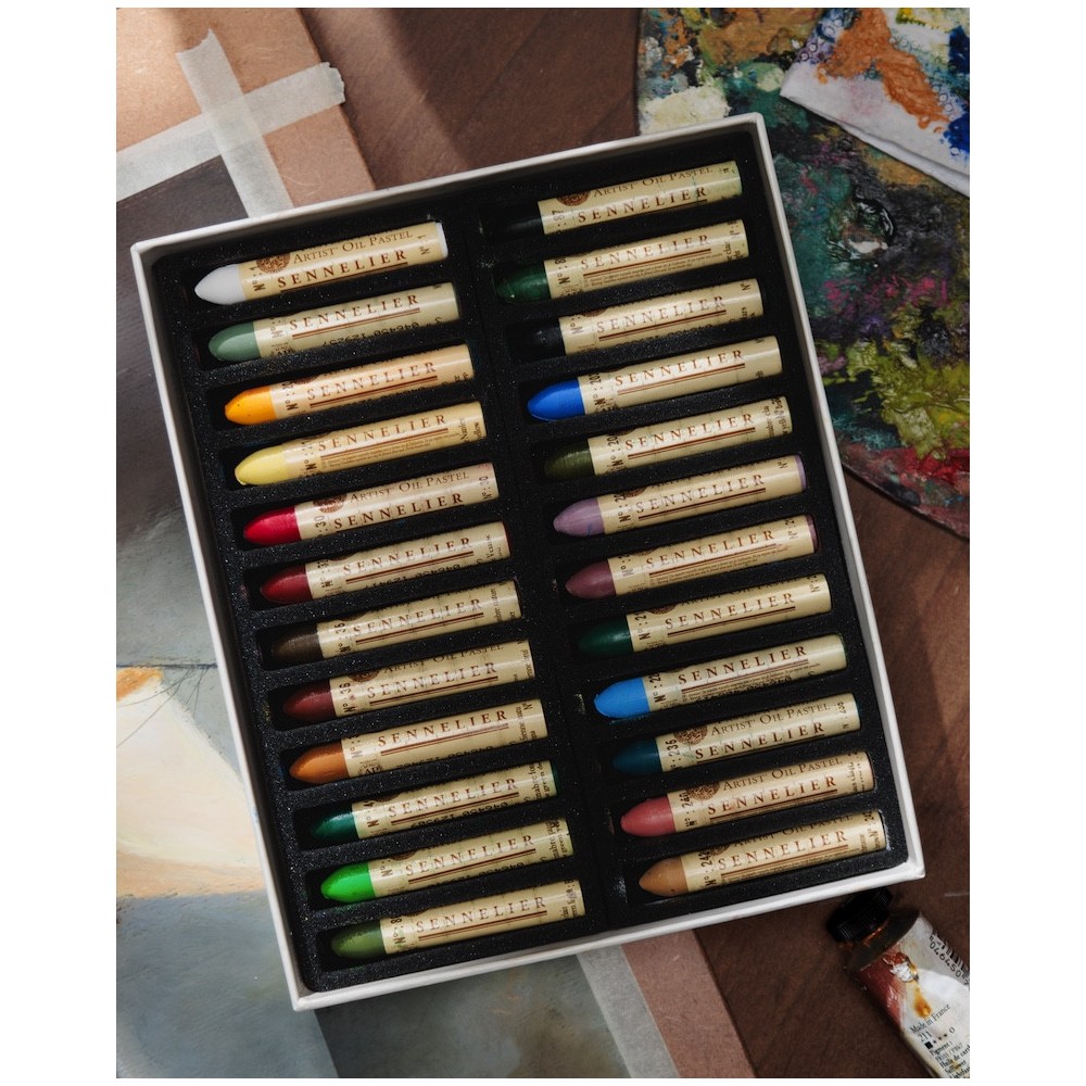 Artist' Oil Pastel - Sennelier - 208, Mars Orange