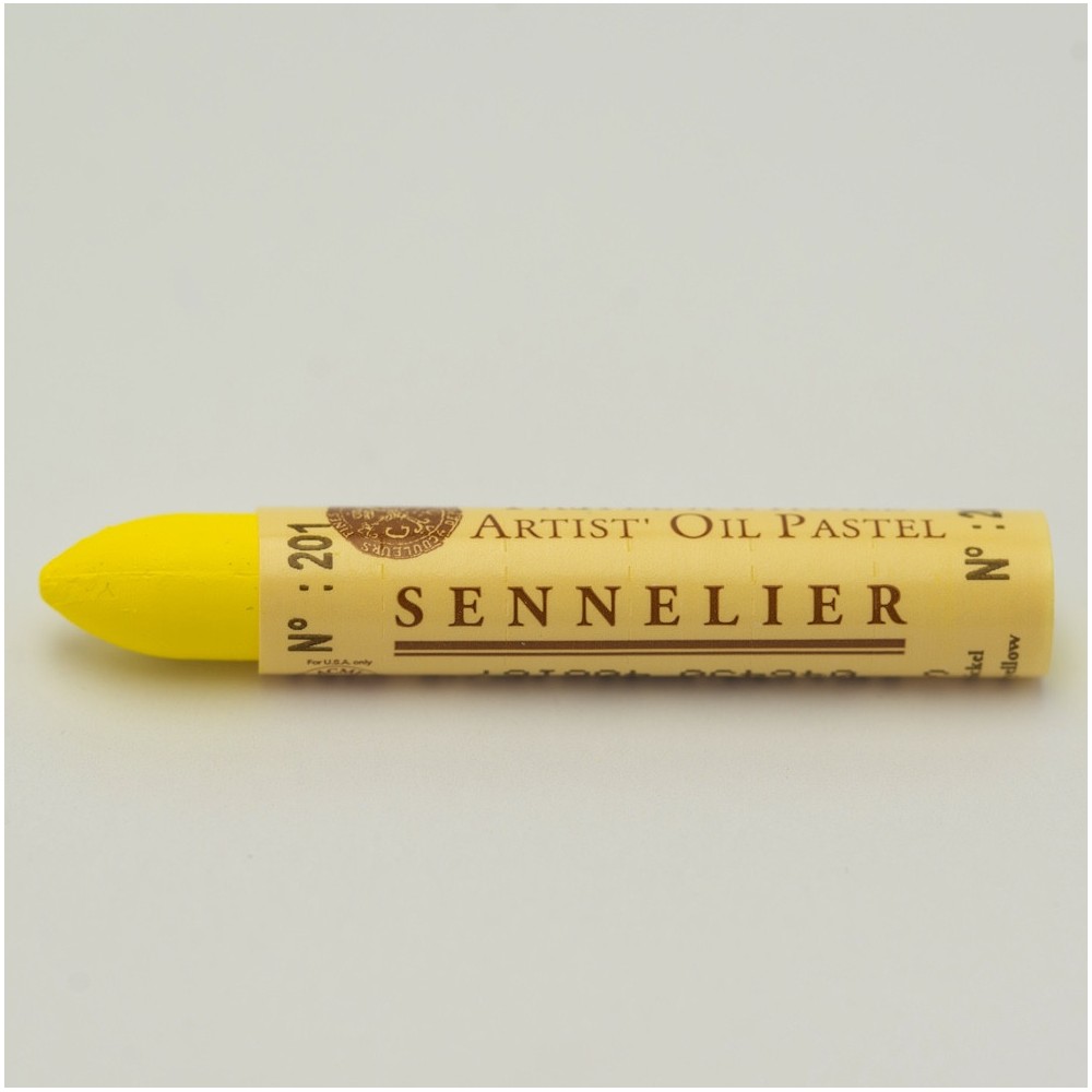 Artist' Oil Pastel - Sennelier - 201, Nickel Yellow