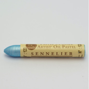 Pastela olejna Artist' - Sennelier - 123, Iridescent Transparent Blue