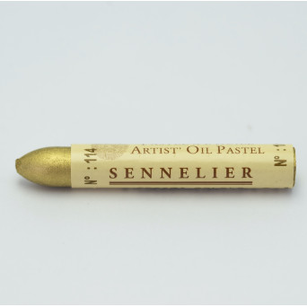 Artist' Oil Pastel - Sennelier - 114, Iridescent Rich Gold