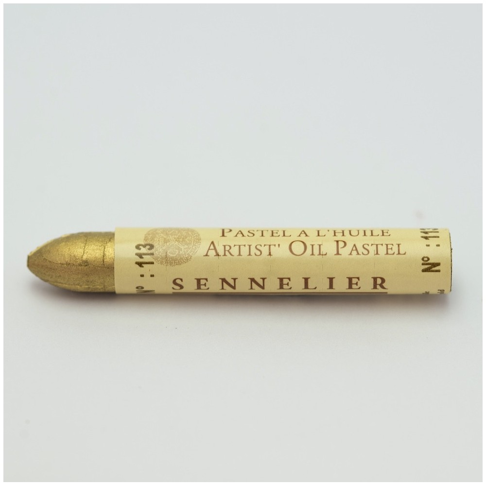 Artist' Oil Pastel - Sennelier - 113, Iridescent Rich Pale Gold