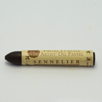 Artist' Oil Pastel - Sennelier - 34, Burnt Umber