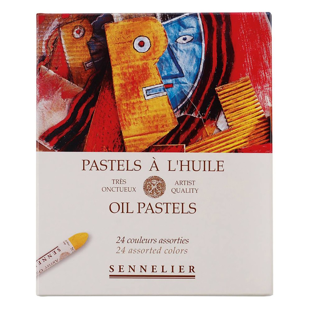 Zestaw pasteli olejnych Artist' Assorted Colors - Sennelier - 24 szt.