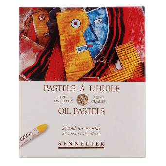 Zestaw pasteli olejnych Artist' Assorted Colors - Sennelier - 24 szt.