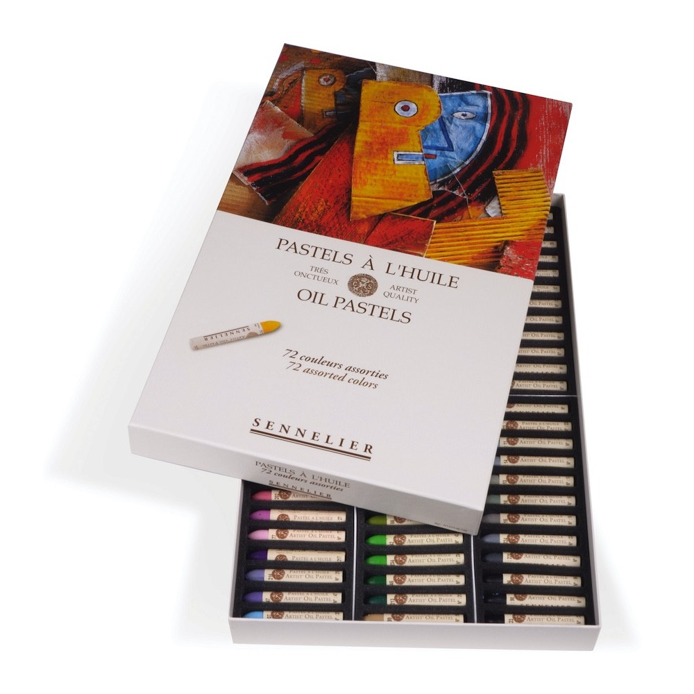 Zestaw pasteli olejnych Artist' Assorted Colors - Sennelier - 72 szt.