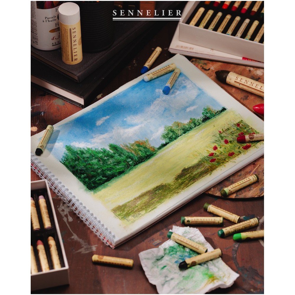 Set of Landscape Artist' Oil Pastels - Sennelier - 24 pcs.