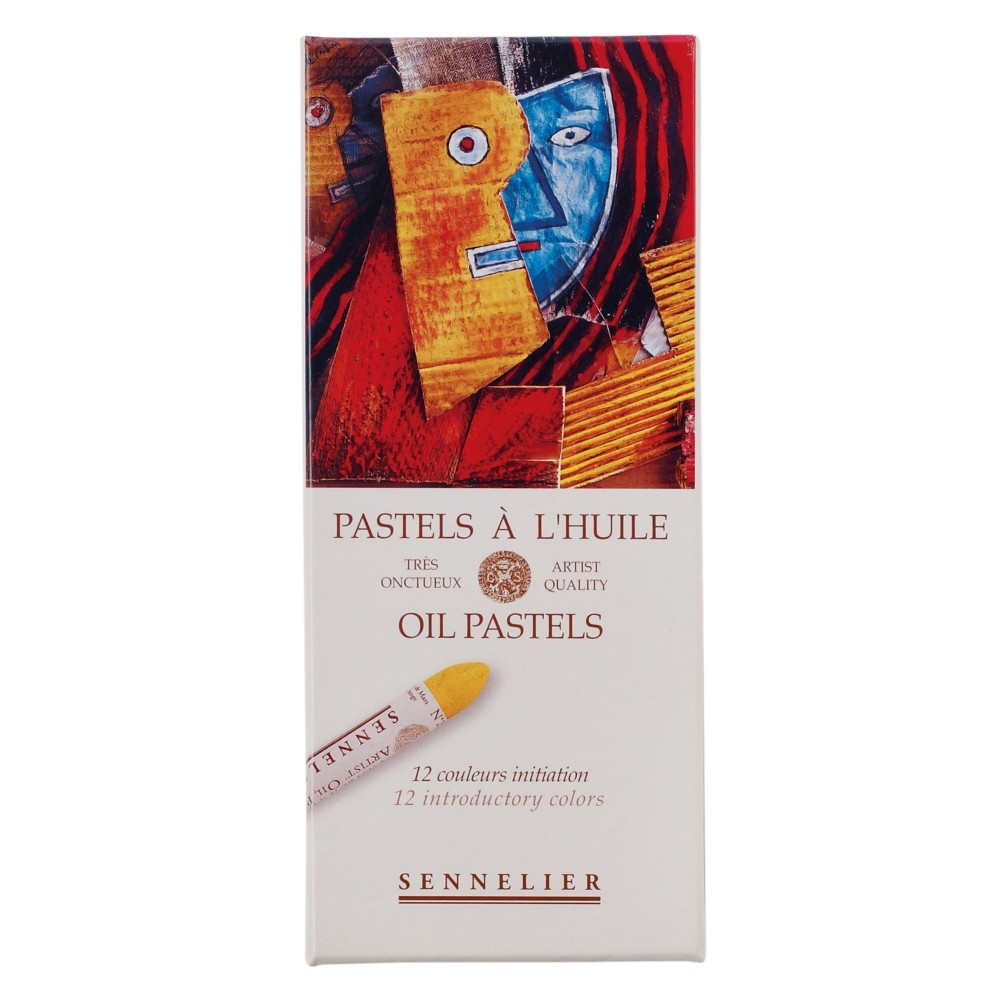 Zestaw pasteli olejnych Artist' Introductory - Sennelier - 12 szt.