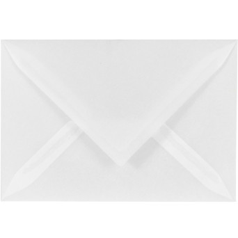 Koperta z kalki Cleartrans 110 g - B6, White, biała
