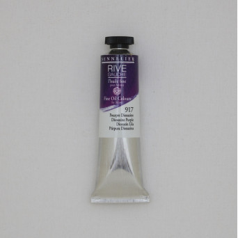 Farba olejna Rive Gauche - Sennelier - 917, Dioxazine Purple, 40 ml