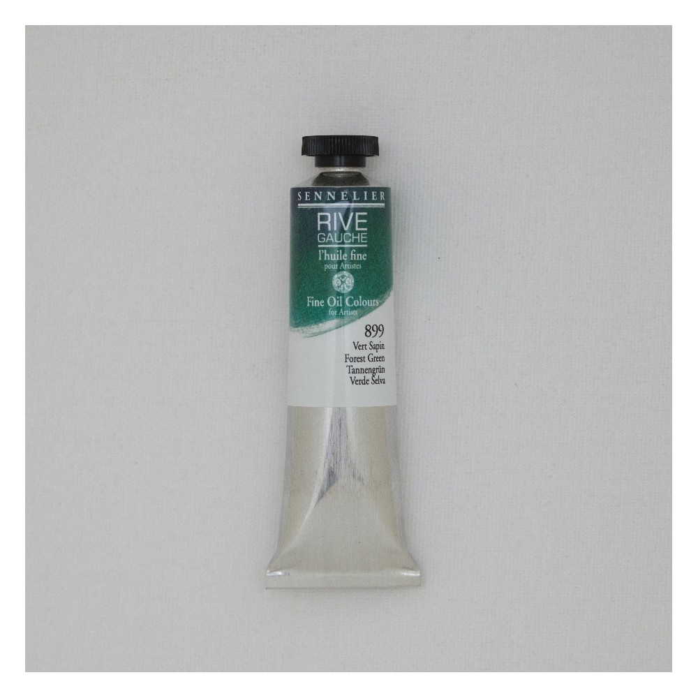 Farba olejna Rive Gauche - Sennelier - 899, Forest Green, 40 ml