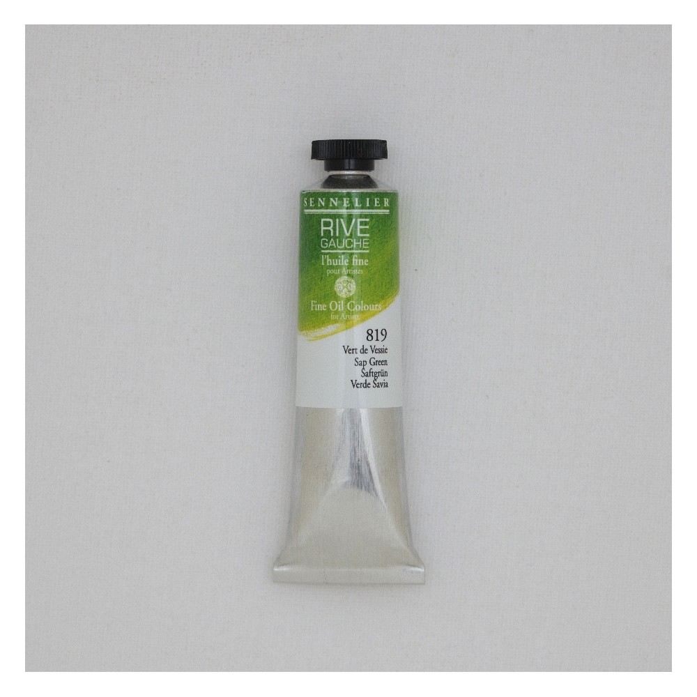 Rive Gauche fine oil paint - Sennelier - 819, Sap Green, 40 ml