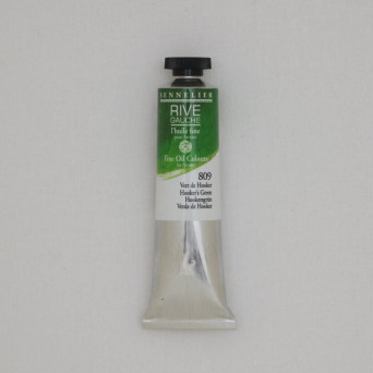 Rive Gauche fine oil paint - Sennelier - 809, Hooker's Green, 40 ml