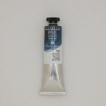 Rive Gauche fine oil paint - Sennelier - 703, Payne's Grey, 40 ml
