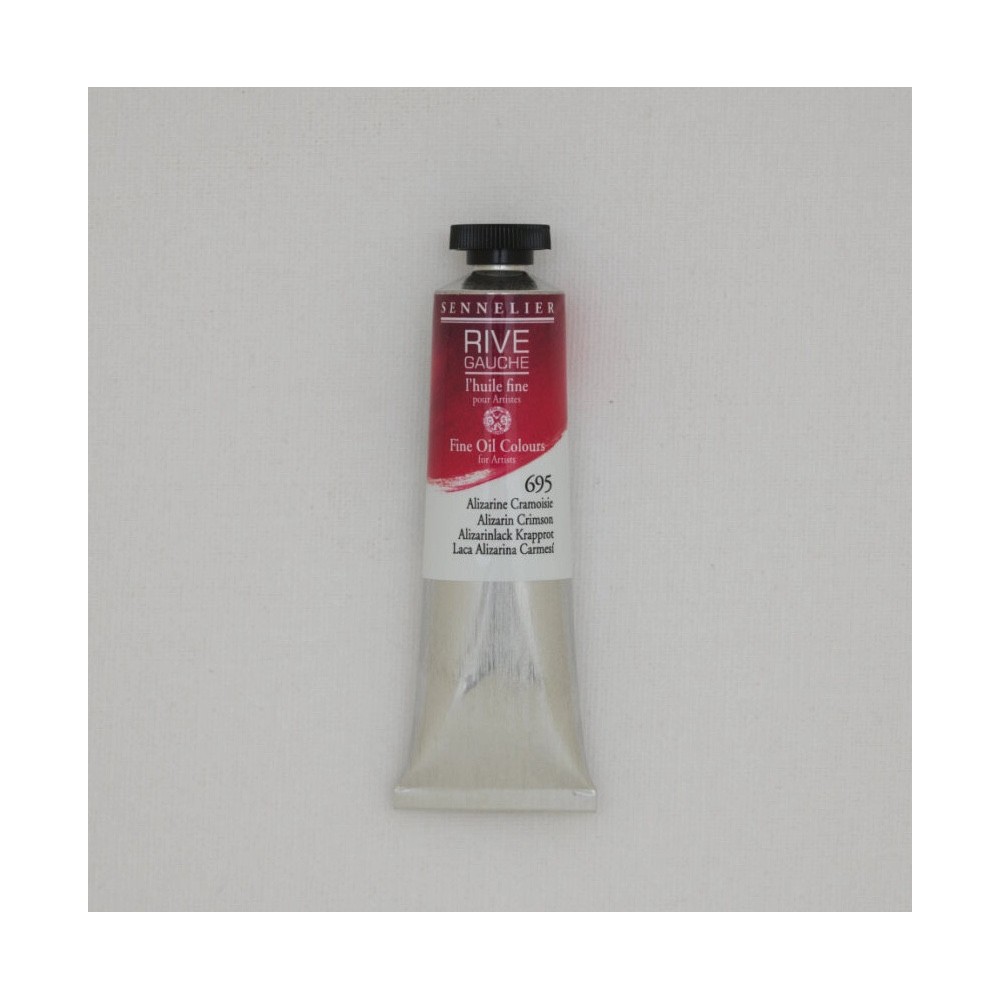Rive Gauche fine oil paint - Sennelier - 695, Alizarin Crimson, 40 ml