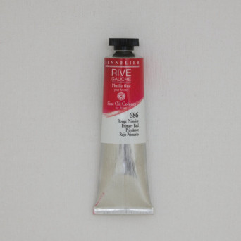 Rive Gauche fine oil paint - Sennelier - 686, Primary Red, 40 ml
