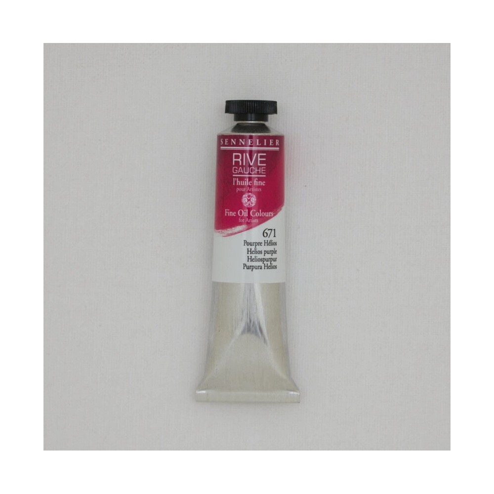 Rive Gauche fine oil paint - Sennelier - 671, Helios Purple, 40 ml