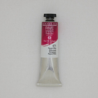 Farba olejna Rive Gauche - Sennelier - 671, Helios Purple, 40 ml